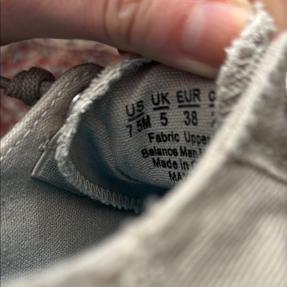 NWOT BLOWFISH 7.5 women Beige khaki Canvas Sneakers - Picture 9 of 9